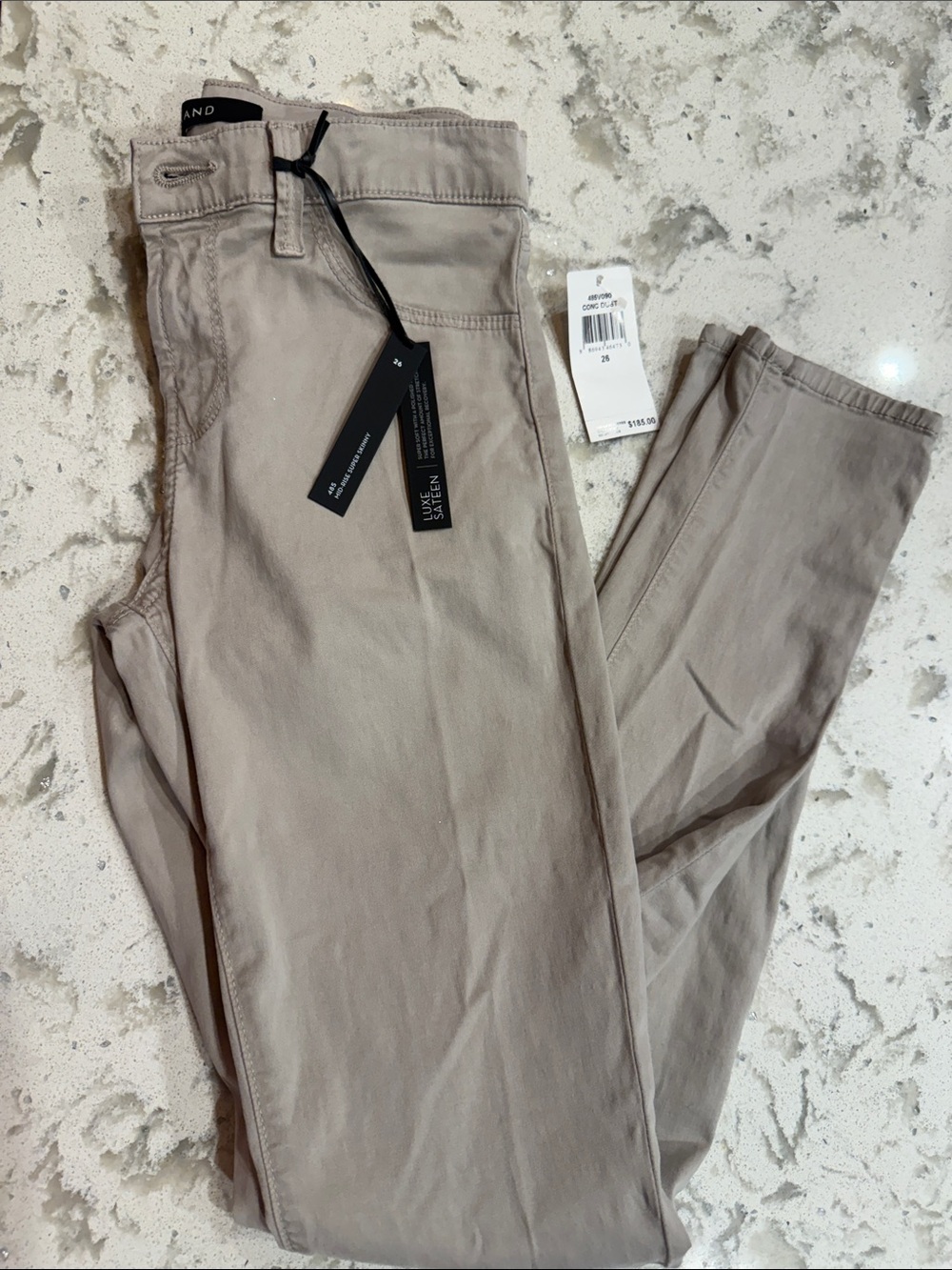 J Brand Súper Skinny in Taupe